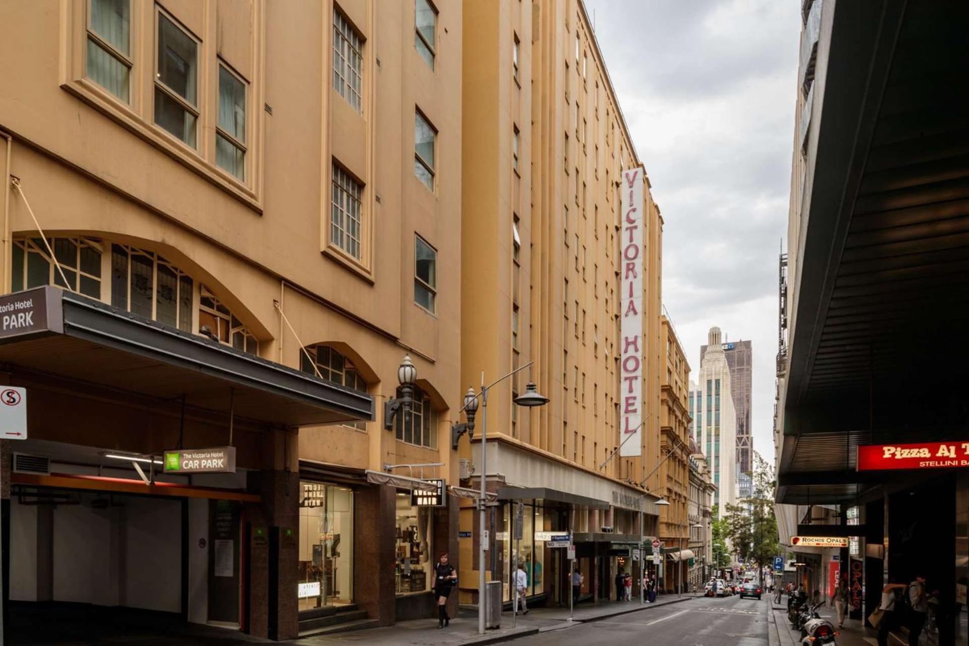 The Victoria Hotel Melbourne Eksteriør bilde